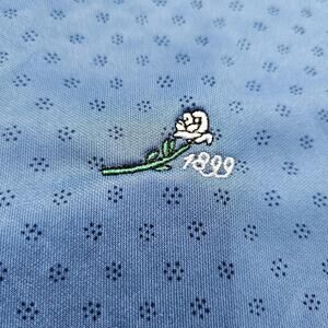 COUNTRY CLUB OF YORK 1899 - Adidas Golf Shirt Men's Size XL Blue All over Print